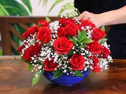 Cách cắm hoa hồng bằng mút xốp